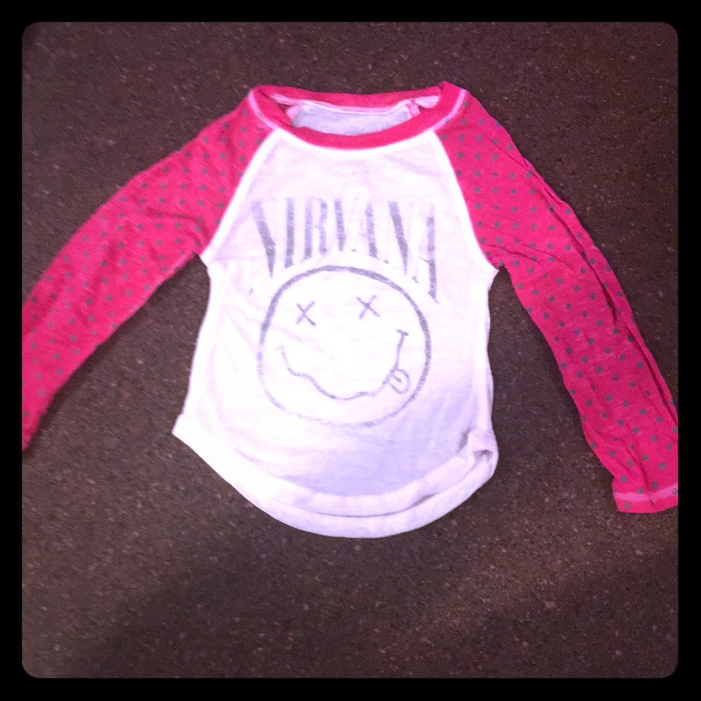 Nirvana long-sleeved shirt